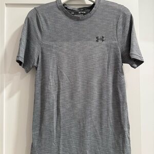 Under Armour Men's Seamless Short Sleeve Tee (gray)